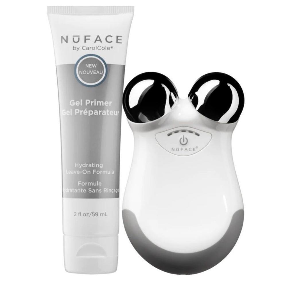 NUFACE Mini Petite facial toning device.